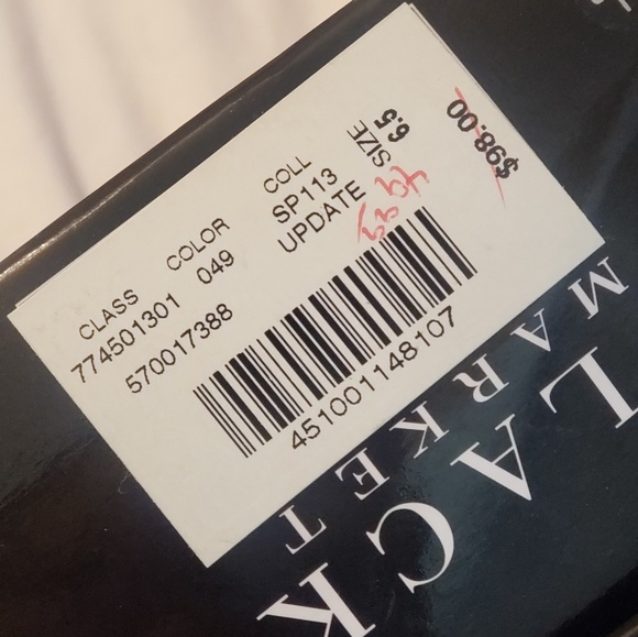 White House Black Market Lucille Shoes and Matching clutch - Picture 7 of 9